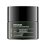 McVital Zinksalbe 50 ml • Mit Teebaumöl, Vitamin E und Heilerde • 100% natürlich • Made in Germany • Für irritierte und unreine Hau