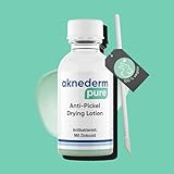 aknederm pure Anti-Pickel Drying Lotion 30ml I Spot Treatment mit Zinkoxid I AHA Lotion zum Pickel austrocknen I Ideal für Akne & unreine Haut I antibakteriell/frei von Parfüm & veg