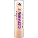 essence COVERstick, Abdeckstift, Nr. 10, Nude, mattierend, farbkorrigierend, matt, für unreine Haut, vegan, ölfrei, ohne Parfüm, ohne Alkohol, 1er Pack (6g)