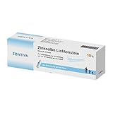 Zentiva Zinksalbe Lichtenstein 100g Salbe zur Unterstützung der Wundheilung und zur Verwendung als Decksalb