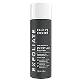 Paula's Choice Skin Perfecting 2% BHA Liquid Peeling - Gesicht Exfoliator mit Salicylsäure gegen Mitesser, Pickel & Unreine Haut - Poren Verkleinern - Mischhaut, Fettige & Akne Haut - 118 m