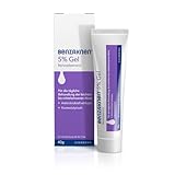BENZAKNEN 5% Gel, 40g, Mittel gegen Pickel und Mitesser bei leichter bis mittelschwerer Akne, Befreit Poren und reduziert Talg & Entzündungen, Mit BPO (Benzoylperoxid), Dermatologisch getes