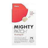 Mighty Patch Original Pickel-Patches von Hero Cosmetics, kleine Hydrokolloid-Pflaster zur Aknebehandlung, 72 Stüc