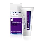BENZAKNEN 10% Gel, 60g, Mittel gegen Pickel und Mitesser bei schwerer Akne, Befreit Poren und reduziert Talg & Entzündungen, Mit BPO (Benzoylperoxid), Dermatologisch getes
