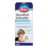 Abtei Wundheil Zinksalbe - Salbe mit Zink zur Wundheilung - antibakteriell und entzündungshemmend - auch für Babys und Kleinkinder geeignet - 75 m